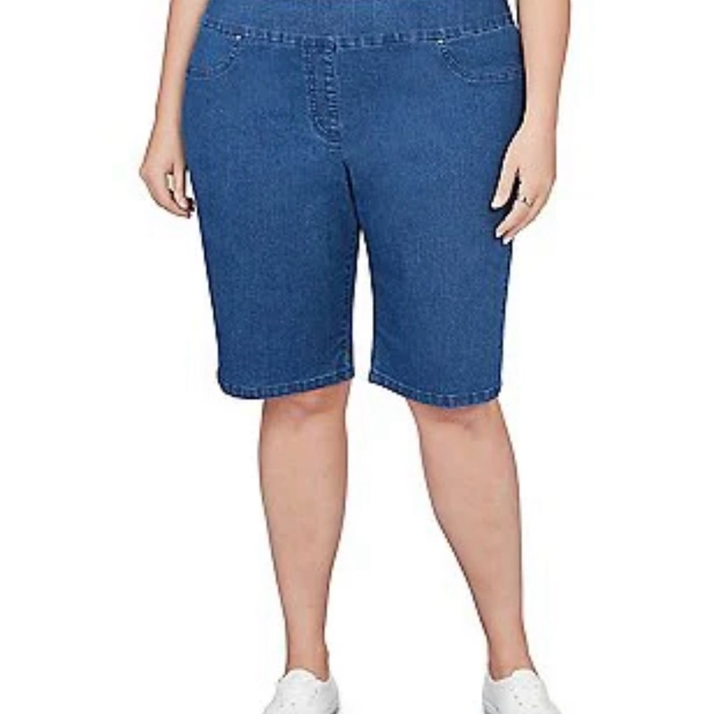 Ruby Rd. Blue Denim Shorts